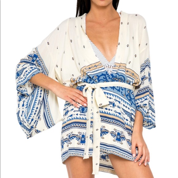 Spell and the gypsy thunderbird short kimono boho - Picture 2 of 8